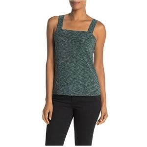 Bobeau Ribbed Marl Tank Size XS